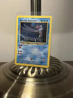 Shining Gyarados 65/64 Neo Revelation Secret Rare Vintage Pokemon SWIRL - Image 5