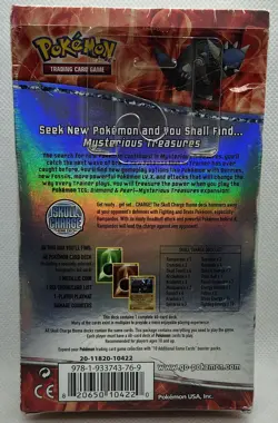 POKEMON TCG DIAMOND PEARL MYSTERIOUS TREASURES SKULL CHARGE DECK SEALED/NEW - Image 2