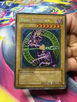 Yu-Gi-Oh! Dark Magician Collector's Tin Secret Rare Promo BPT-001 Damaged Yugioh - Image 1