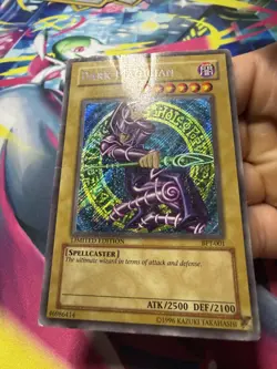 Yu-Gi-Oh! Dark Magician Collector's Tin Secret Rare Promo BPT-001 Damaged Yugioh - Image 2