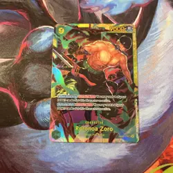 One Piece Roronoa Zoro OP06-118 SEC Wings of the Captain NM - Image 1