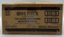 One Piece TCG OP-14 EB04 The Azure Sea's Seven 12 Booster Box Case SEALED EN #2 - Image 5