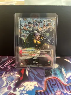ONE PIECE ENGLISH Krieg (Alt Art) OP15-001 L Adventure on KAMI's Island - NM - Image 1