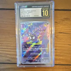 Pokemon Gastly 080/071 Sv5k Wild Force Art Rare Holo CGC 10 Japanese 2024 - Image 1