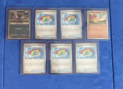 Pokemon TCG Poke Pad 198/217 Lot of 5 W/ Charmander & Gastly Promo Ascended Hero - Image 5
