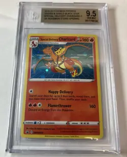2019-22 Pokemon Special Delivery Charizard BGS 9.5 LOT🔥 NO SUBGRADES W SWIRL - Image 5