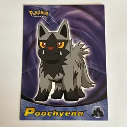 2003 Topps Pokemon Advanced Series Poochyena Dark Type Card #64 - Image 1