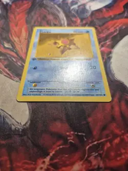 1st Edition Shadowless Staryu 65/102 Base Set Pokemon Card WOTC 1999 MP - Image 4