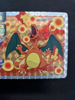 Pokemon Jap Charizard Holo Prism Art Card Japanese Style Display Piece - Image 3