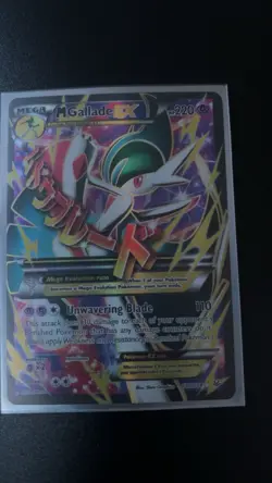 Pokemon TCG M Gallade EX Full Art Holo Rare Card 100/108 Roaring Skies - Image 1