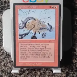 Magic: The Gathering Magnetic Mountain Enchantment Red Susan Van Camp Regular - Image 1