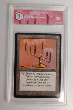 MTG CANDELABRA OF TAWNOS ANTIQUITIES GRAAD GRADE 7 NM NEAR MINT MAGIC GATHERING - Image 3