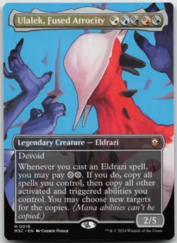 Ulalek, Fused Atrocity (Borderless) Commander: Modern Horizons 3 16 NM M - Image 1