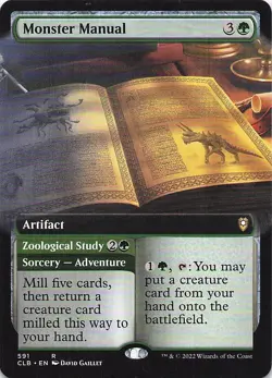 Monster Manual (Extended Art) 591 R Normal CLB NM - Image 1