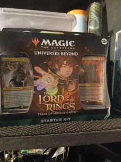 Magic The Gathering, Universes Beyond, Lord Of The Rings, Starter Kit MTG - Image 1