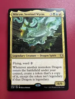 *** Miirym, Sentinel Wyrm *** Commander Legends: Battle for Baldur's Gate NM MTG - Image 1