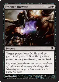 1 x Essence Harvest - Avacyn Restored - NM-Mint - MTG - Image 1