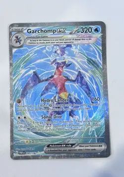 Pokemon TCG Garchomp EX 245/182 Paradox Rift SIR Special Illustration Rare NM - Image 1