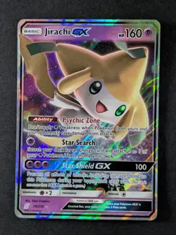 2019 Pokemon JIRACHI #79/236 Sun & Moon Unified Minds Holo Full Art ENG - Image 1