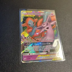 Pokemon TCG Espeon & Deoxys Tag Team GX Unified Minds 72/236 Holo Ultra Rare - Image 4
