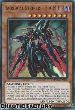 YUGIOH MAMA-EN001 Surgical Striker - H.A.M.P. Ultra Rare 1st Edition NM - Image 1