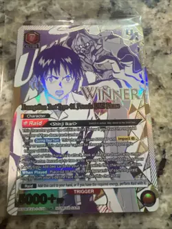 Union Arena Evangelion Rare Battle WINNER UAPR/EVA-1-070 English Promo Sealed - Image 1