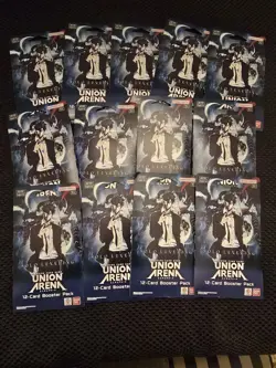 Union Arena Solo Leveling Sleeved Booster Pack English Lot x13 - Image 1