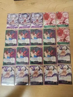 One Piece CCG Lot of 135 Cards All LP Or NM Monkey.D.Luffy Nami Jinbe Bartolomeo - Image 1