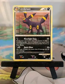 Umbreon 10/9 Pokemon TCG Card Undaunted Regular Rare Non-holo Mp Tracked* - Image 1