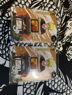 Naruto Uzumaki NRSA-PR-003 PSA Magazine Exclusive SEALED Promo Card x2 - Image 1