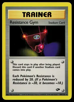 Pokemon Card - Resistance Gym Gym Challenge 109/132 Rare - Image 1