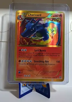 Pokemon Charizard 136/135 Plasma Storm Secret Rare Holo Card English - Image 2