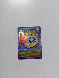 Digivice Virus Holo Carte Digimon Francais 2000 MP-124 Mega Pack French Card - Image 1
