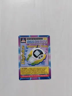 Digivice Donnee & Virus Carte Digimon Francais MP-122 Mega Pack French Card - Image 1