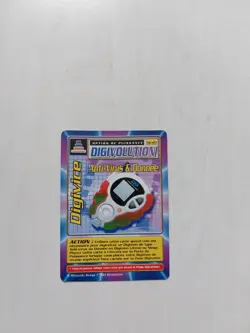 Digivice Anti-Virus & Donnee Carte Digimon Francais MP-123 Mega Pack French Card - Image 1