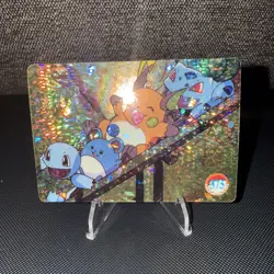 Pokemon Card - Squirtle, Marill, Raichu & Bulbasaur 375 - Vending Machine - Holo - Image 3