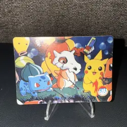 Pokemon Card - Squirtle, Marill, Raichu & Bulbasaur 375 - Vending Machine - Holo - Image 5