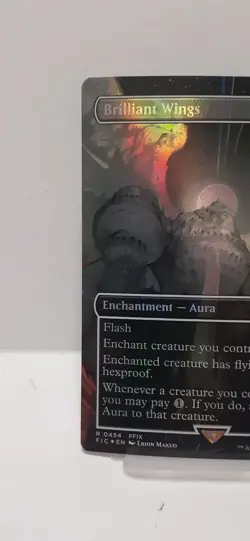 BRILLIANT WINGS BORDERLESS FOIL - MAGIC THE GATHERING FINAL FANTASY (FIC) 0454 - Image 2