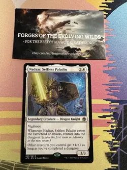 Nadaar, Selfless Paladin AFR Adventures in the Forgotten Realms - Image 1