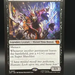 Super Shredder 0083 Mythic Teenage Mutant Ninja Turtles Magic: The Gathering - Image 1
