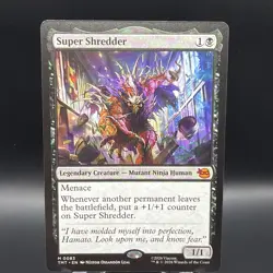 Super Shredder 0083 Mythic Teenage Mutant Ninja Turtles Magic: The Gathering - Image 2