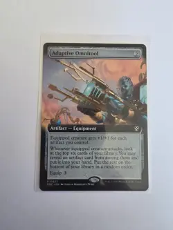 MTG Adaptive Omnitool Extended Commander: Aetherdrift DFC MINT - Image 1