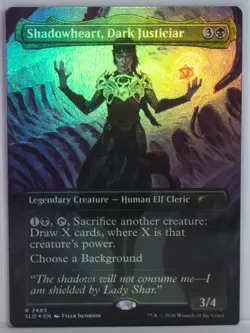 Shadowheart, Dark Justiciar [New, Near Mint] *Foil* {Dungeons & Dragons SLD} - Image 1