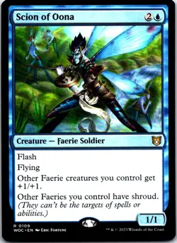 Scion of Oona R Commander: Wilds of Eldraine 109 LP - Image 1