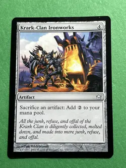 **Krark-Clan Ironworks** ~Fifth Dawn~ MTG: Magic the Gathering, Light Play (LP) - Image 1