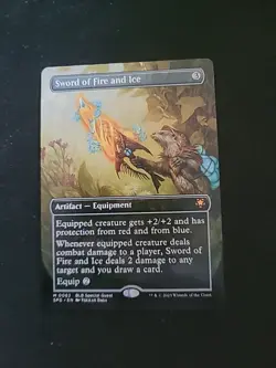 MTG SPG #62 Sword of Fire and Ice (Borderless) Special Guests Regular - Image 1