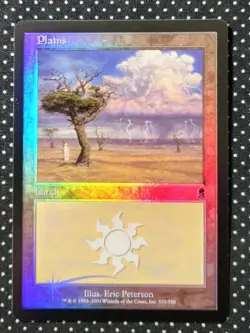 Magic: The Gathering - Plains - Odyssey Foil - 333/350 - Image 1