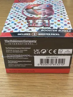 Pokemon TCG Scarlet & Violet-151 Booster Bundle (6 Packs) Factory Sealed - Image 5