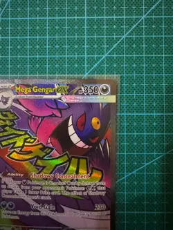 Pokemon TCG Mega Gengar Ex 269/217 Ascended Heros Mega Attack Rare English - Image 3
