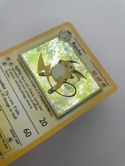Pokemon TCG Raichu Base Set 14/102 Holo Unlimited Holo Rare. 1999 WIZARDS - Image 1
